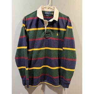 Mens Polo Ralph Lauren Shirt Long Sleeves Size Large Classic Fit Multicolor
